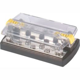 Blue Sea 2723 DualBus Plus 5/16 Stud, 5 x 10 - 32 Screw Terminal