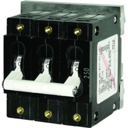 Blue Sea 7271 300A C-Series Triple Pole Toggle DC Circuit Breaker