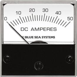 Blue Sea 8038 DC Analog Micro Ammeter - 2 Face, 0-15 Amperes DC