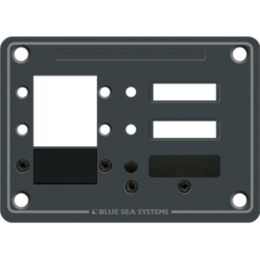 Blue Sea 8088 3 Position DC C-Series Panel - Blank