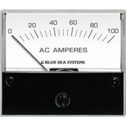 Blue Sea 8258 AC Analog Ammeter - 2-3/4 Face, 0-100 Amperes AC