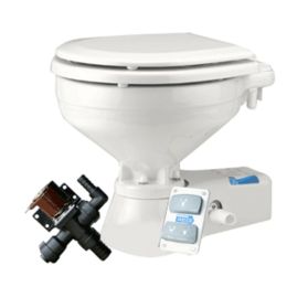 Jabsco 14 Quiet Flush Electric Toilet - Freshwater