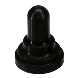 Paneltronics Toggle Switch Boot - 23/32 Round Nut - Black f/WP Breakers