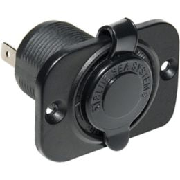 Blue Sea 12 Volt Dash Socket - Black