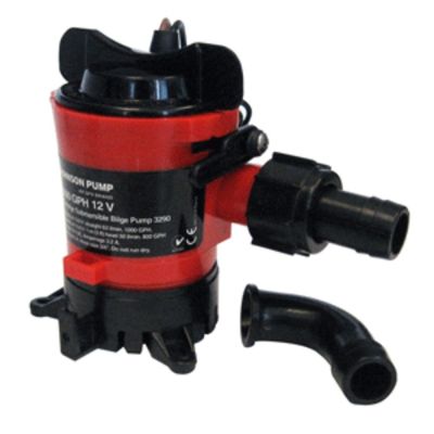 Johnson Pump 500 GPH Bilge Pump 3/4 Hose 12V Dura Ports