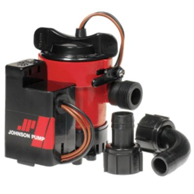 Johnson Pump 500GPH Auto Bilge Pump 3/4 12V Mag Switch