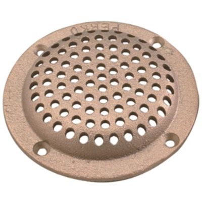 Perko 6 Round Bronze Strainer MADE IN THE USA