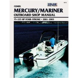 Clymer Mercury/Mariner 75-225 HP 4-Stroke Outboards (2001-2003)