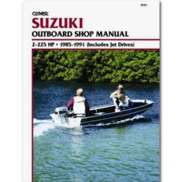 Clymer Suzuki 2-225 HP Outboards (Includes Jet Drives) (1985-1991)