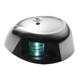 Attwood 3500 Series 1-Mile LED Green Sidelight - 12V - Stainless Steel Housing