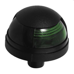 Attwood Pulsar&#153; 1-Mile Deck Mount, Green Sidelight - 12V - Black Housing