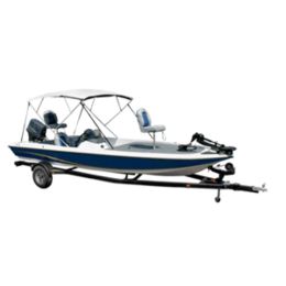 Dallas Manufacturing Co. 3-Bow Bimini Top - Model A - Fits 61-70 Beam Width