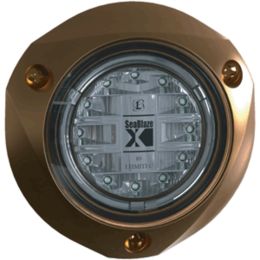 Lumitec SeaBlazeX - Underwater Light - Bronze Finish - White Fade/White Strobe