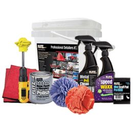 Flitz Professional Detailers Kit w/Bucket