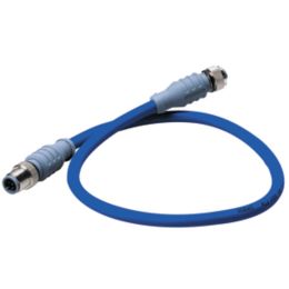 Maretron Mid Double-Ended Cordset - 3 Meter - Blue