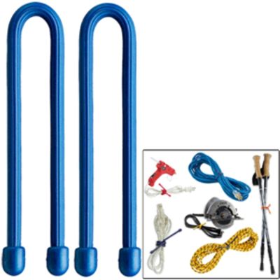 Nite Ize Gear Tie 12 - Blue 2 Pack