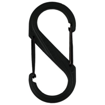 Nite Ize S-Biner Plastic Size #4 - Black/Black Gates
