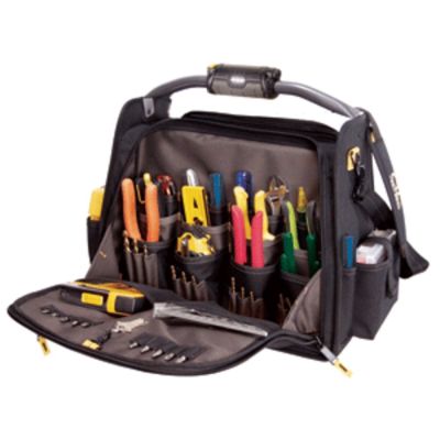 CLC L245 56 Pocket Tech Gear&#153; Light Handle 18 Dual Compartment Tool Carrier