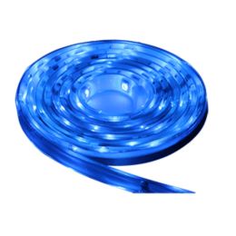 Lunasea Flexible Strip LED  - 2M w/Connector - Blue - 12V