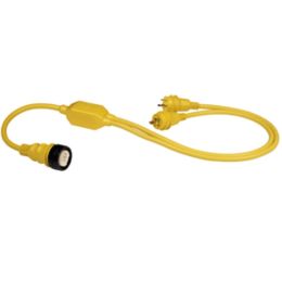 Marinco RY504-2-30 50A Female to 2-30A Male Reverse Y Cable