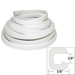 TACO Flexible Vinyl Trim - &#8540; Opening x &#8541;W x 25L - White