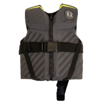 Mustang Lil Legends 70 Child Vest - 30-50lbs - Fluorescent Yellow-Green/Gray