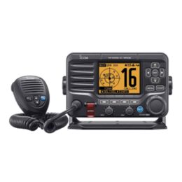 Icom M506 VHF Fixed Mount w/Front Mic, AIS & NMEA 0183/2000&reg; - Black