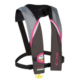 Onyx A-24 In-Sight Automatic Inflatable Life Jacket - Pink/Grey