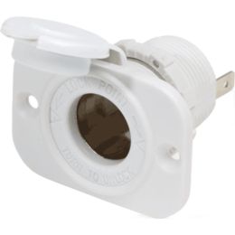 Blue Sea 12 Volt Dash Socket - White