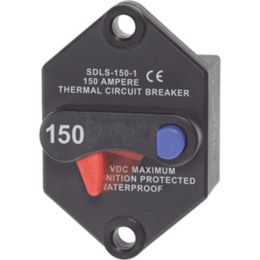 Blue Sea 7079 Klixon Circuit Breaker - Panel Mount 150A