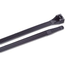 Ancor 15 UV Black Heavy Duty Cable Zip Ties - 25 Pack