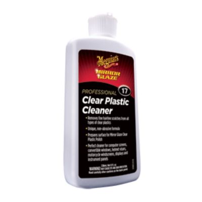 Meguiars M17 Mirror Glaze Clear Plastic Cleaner - 8oz
