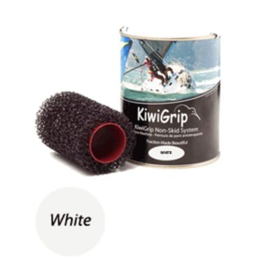 KiwiGrip 1 Liter Can - White & 4 Roller