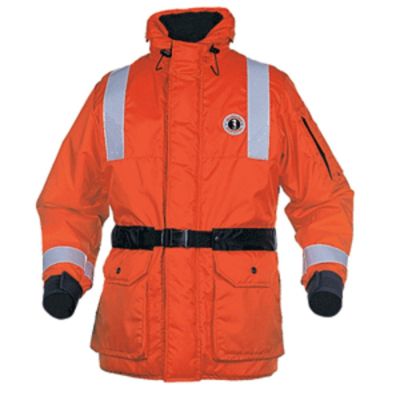 Mustang ThermoSystem Plus Coat - MED - Orange/Black