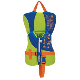 Full Throttle Rapid-Dry Life Vest - Infant Less Than 30lbs - Blue/Lime Green