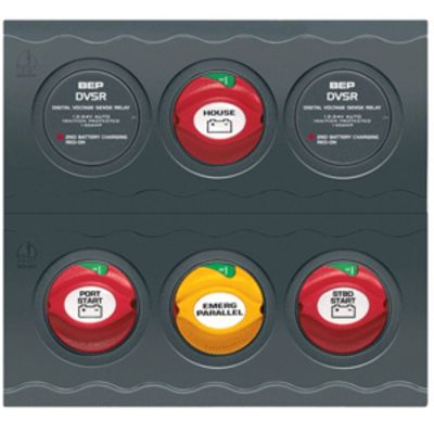 BEP Battery Management Contour Connect Panel f/Twin Engines w/VSRs