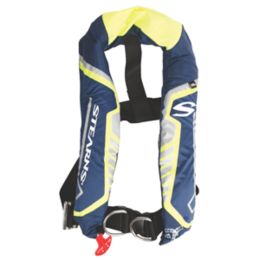 Stearns C-Tek 38G A/M Inflatable Life Vest - Blue/Yellow