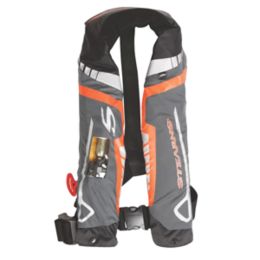 Stearns C-Tek 33G A/M Inflatable Life Vest - Orange/Gray