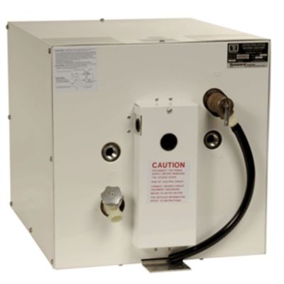 Whale Seaward 11 Gallon Hot Water Heater W/Rear Heat Exchanger White Epoxy