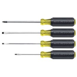 Klein Tools 4-Piece Mini Cushion-Grip Screwdriver Set