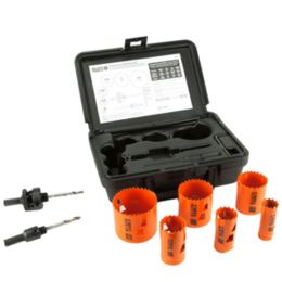 Klein Tools 8-Piece Bi-Metal Hole Saw Kit