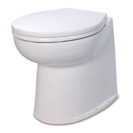 Jabsco 17 Deluxe Flush Fresh Water Electric Toilet - 12V