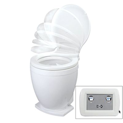 Jabsco Lite Flush Electric 24V Toilet w/Control Panel