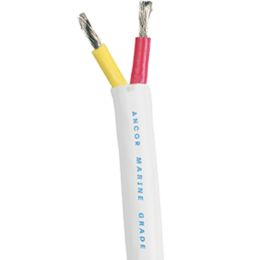 Ancor Safety Duplex Cable - 14/2 AWG - Red/Yellow - Round - 100