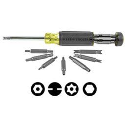 Klein Tool 15-in-1 Multi-Bit Tamperproof Screwdriver