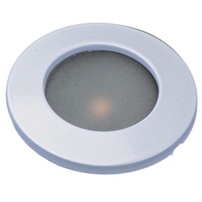 Lunasea 3.45 Recessed LED COB Light w/White Bezel - Warm White/Red