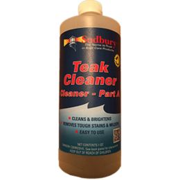 Sudbury Teak Cleaner Part A - Quart