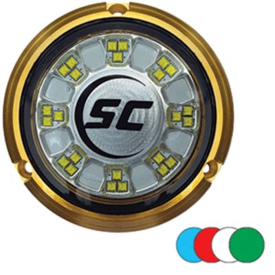 Shadow-Caster SCR-24 Bronze Underwater Light - 24 LEDs - Full Color Changing
