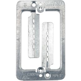 CADDY MPLS Metal Single-Gang Drywall Mounting Plate