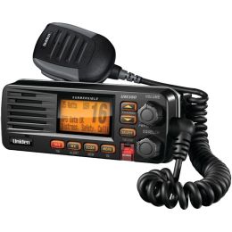 UNIDEN UM380BK Fixed Mount VHF/2-Way Marine Radio (Black)